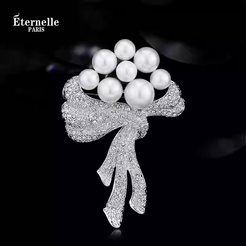 Broche en Perle de Nacre - Éternelle Paris