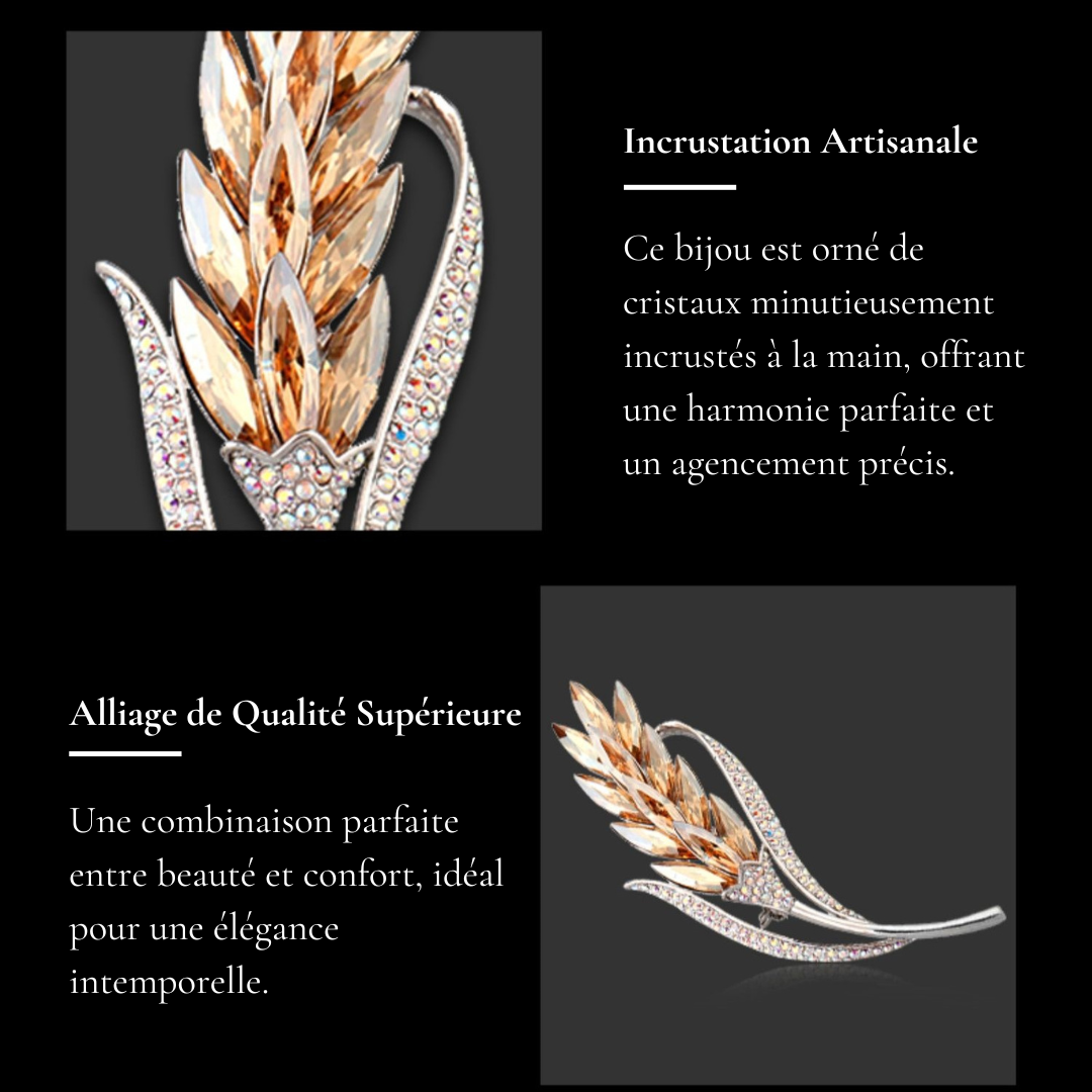 Broche Épi de Blé - Éternelle Paris