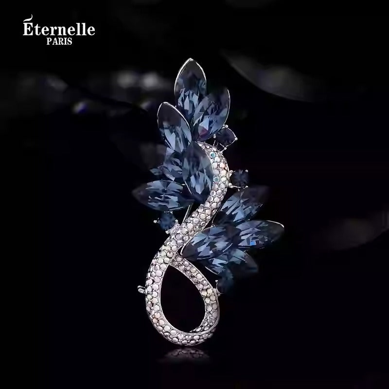 Broche en Cristal Autrichien - Éternelle Paris