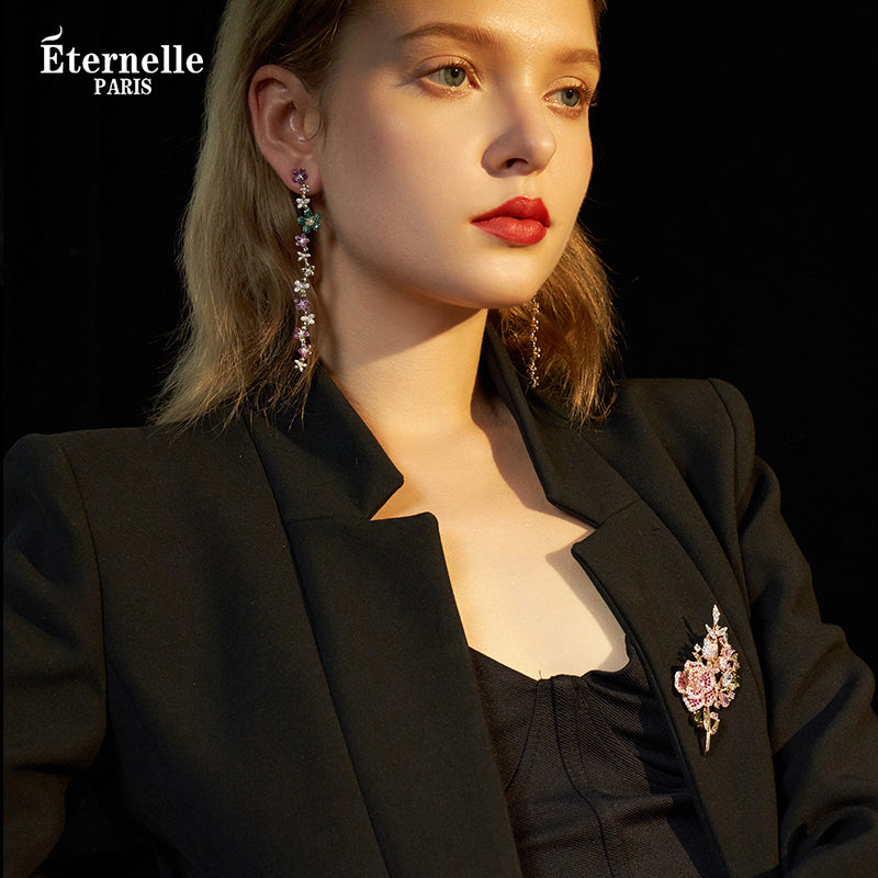 Broche en Forme de Rose - Éternelle Paris