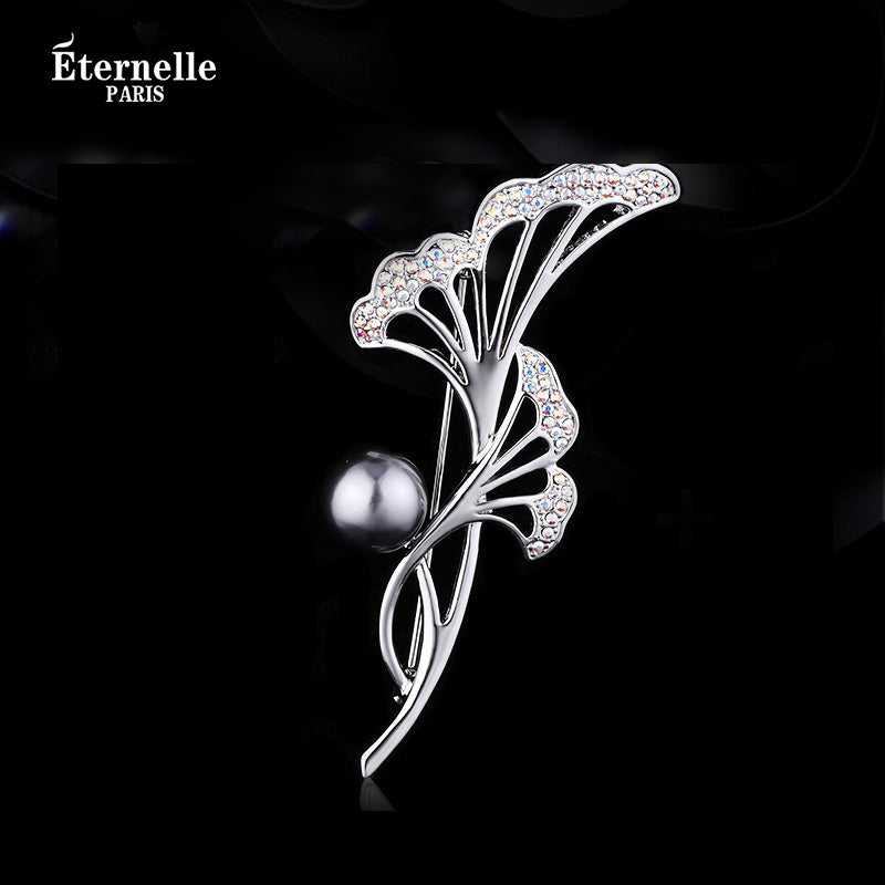Broche Bohème Avec Perle - Éternelle Paris