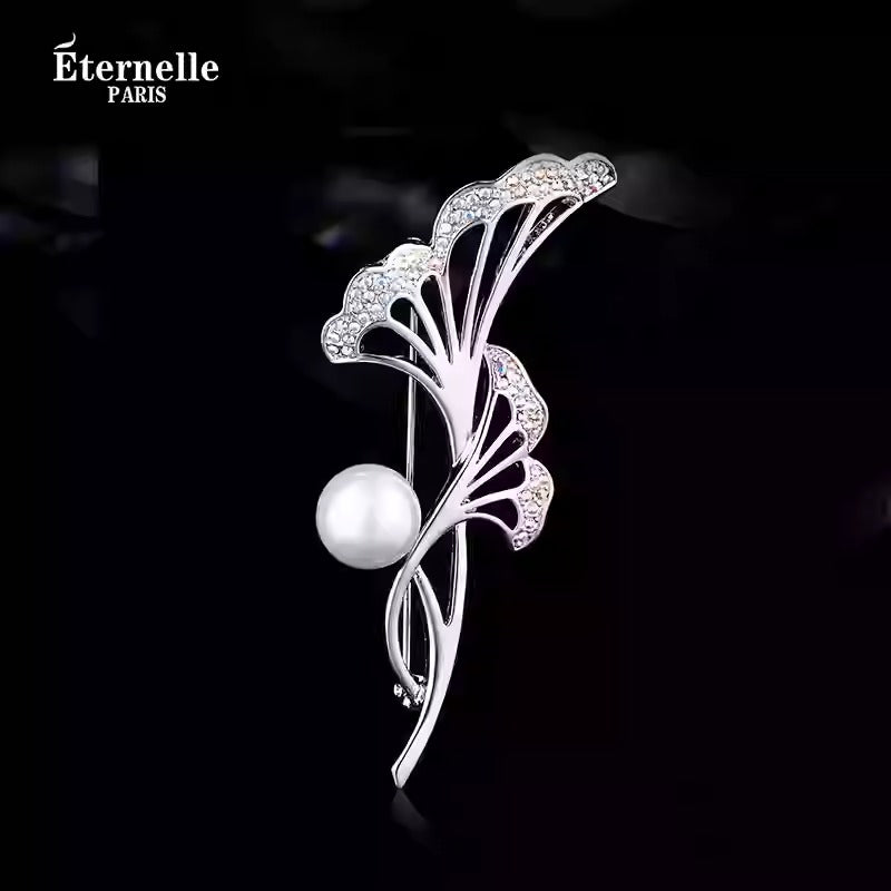 Broche Bohème Avec Perle - Éternelle Paris