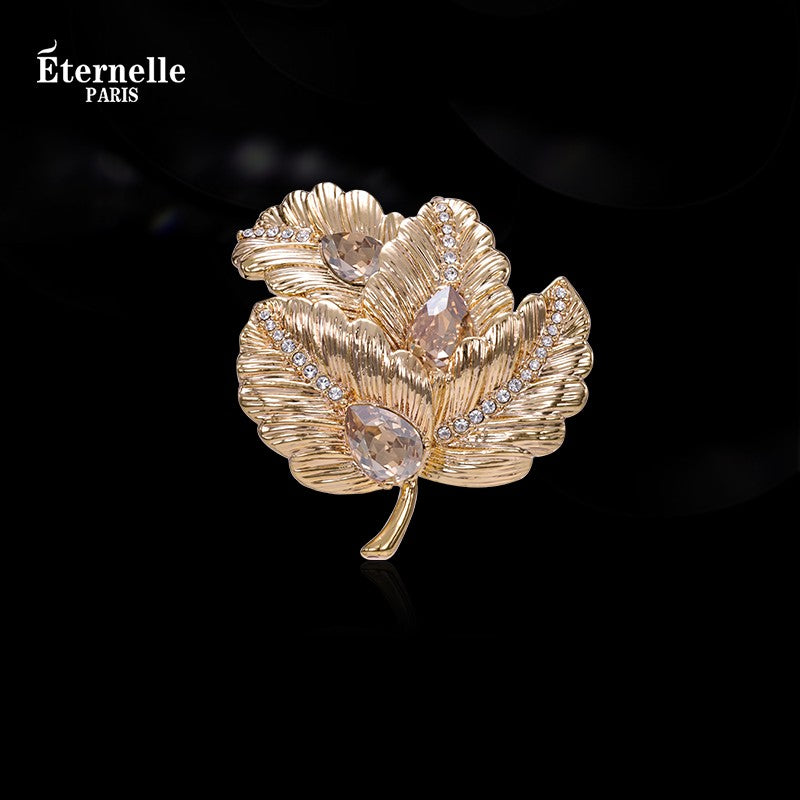 Broche Feuille - Éternelle Paris