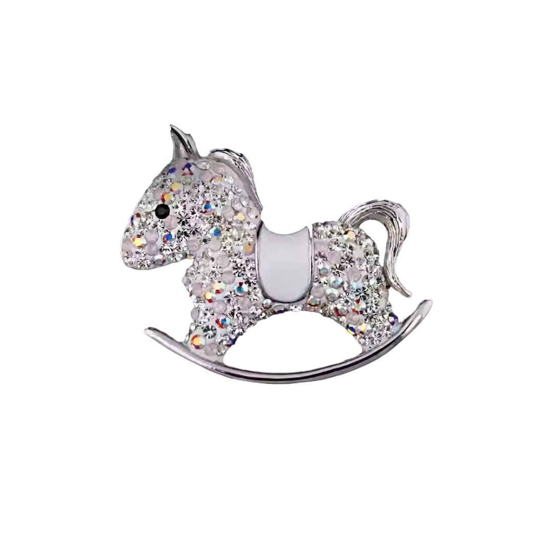 Broche Cheval à Bascule - Éternelle Paris