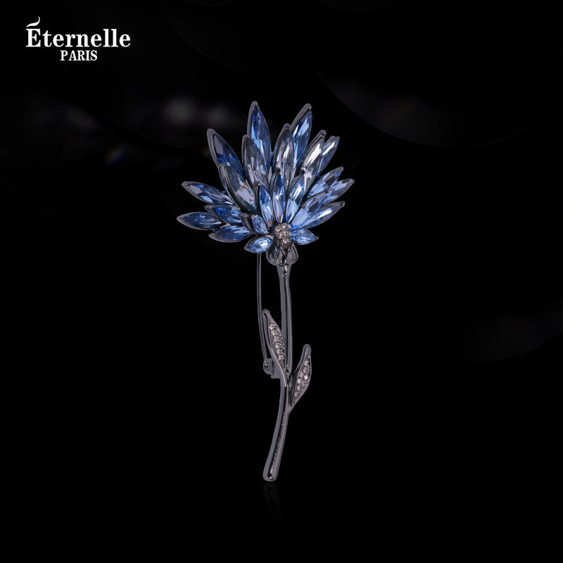 Broche de Fleurs Cristallisées - Éternelle Paris