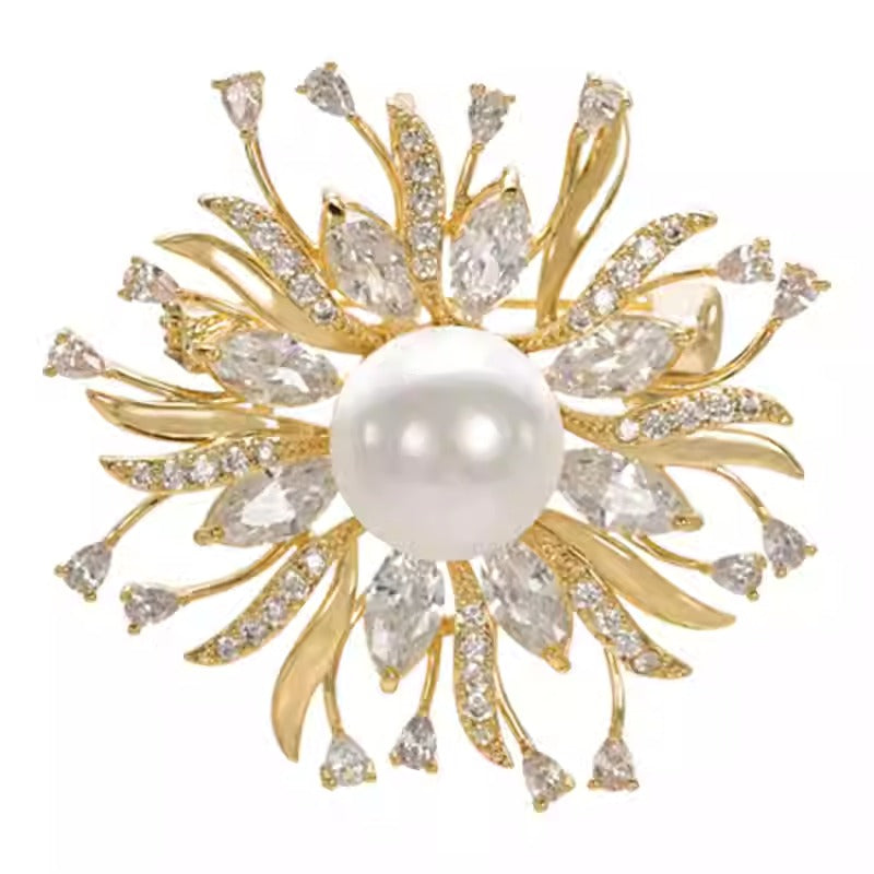 Broche Fleur Élégante - Éternelle Paris