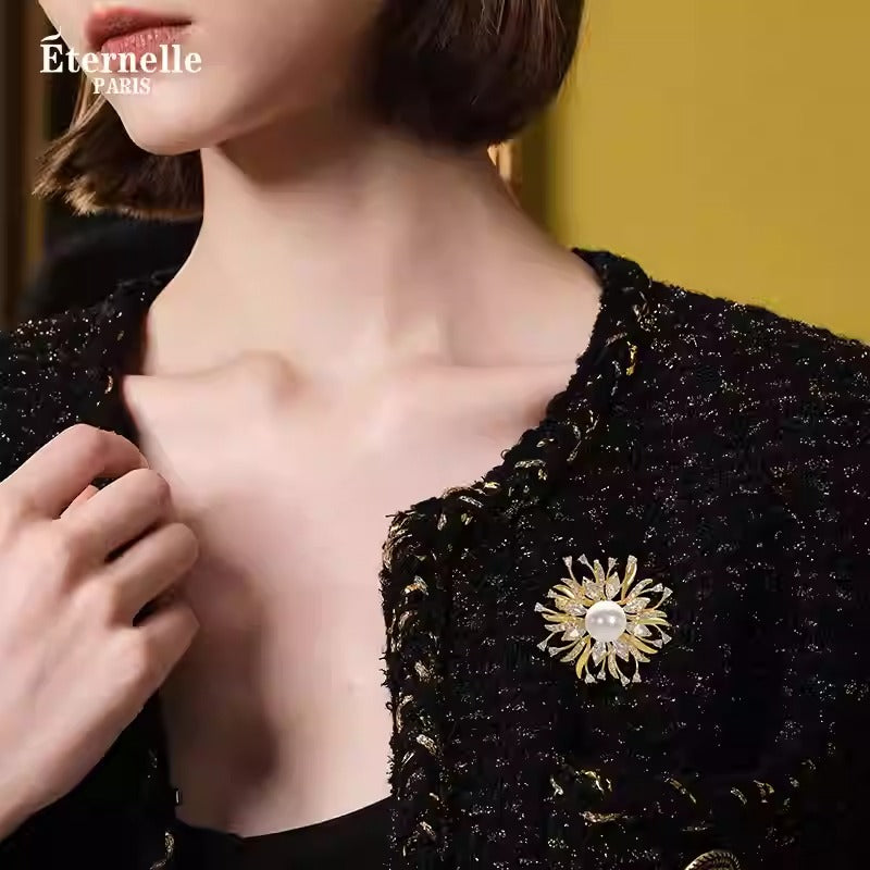 Broche Fleur Élégante - Éternelle Paris