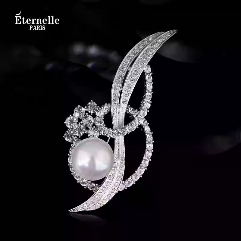 Broche Cristal Design - Éternelle Paris