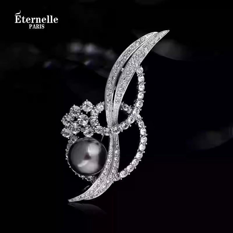 Broche Cristal Design - Éternelle Paris