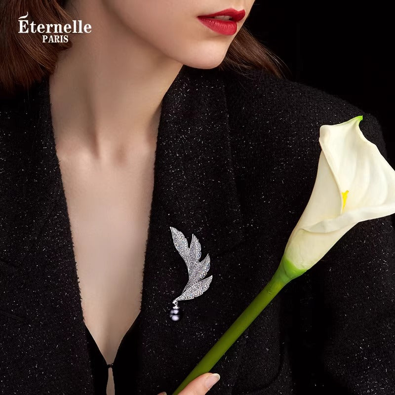 Broche à Plumes - Éternelle Paris