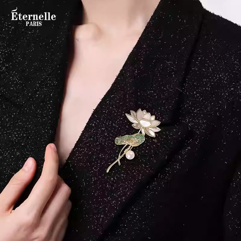 Broche Lotus - Éternelle Paris