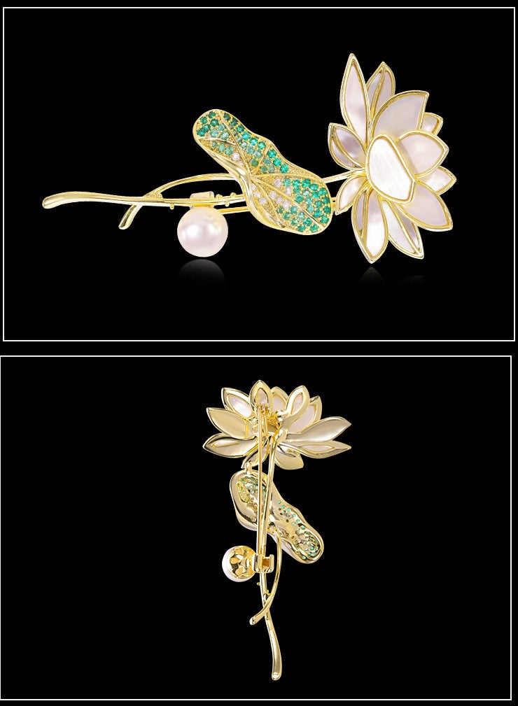 Broche Lotus - Éternelle Paris