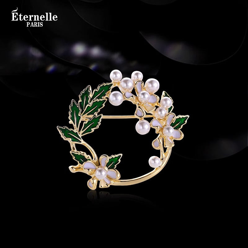 Broche en Fleur d'Or - Éternelle Paris