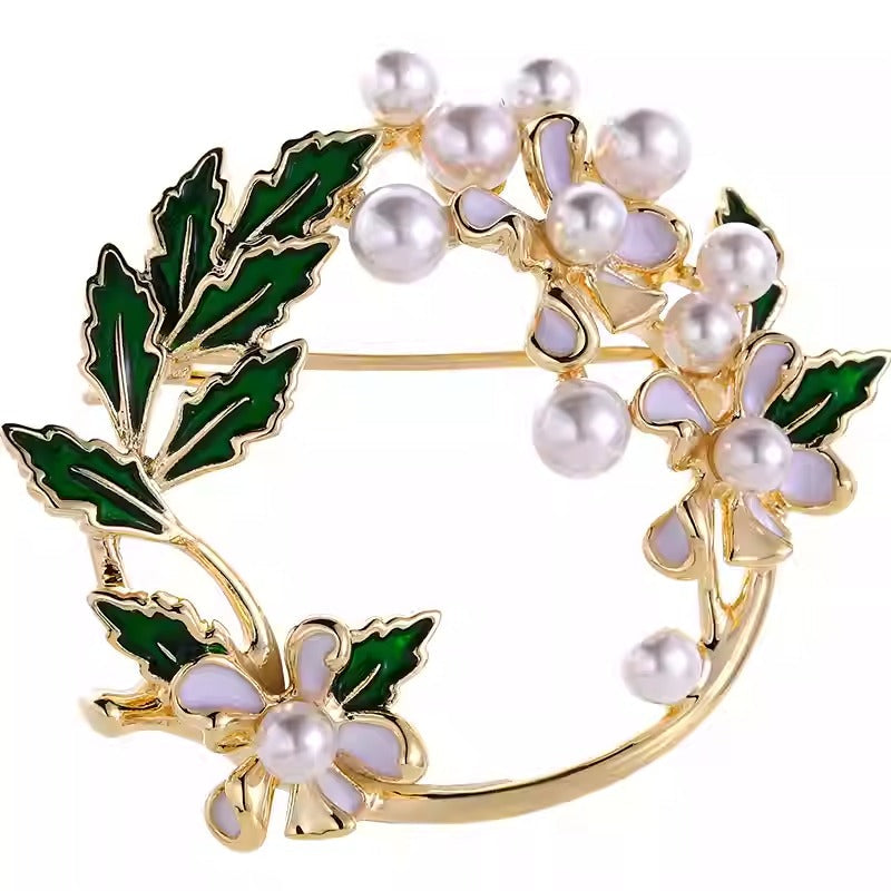 Broche en Fleur d'Or - Éternelle Paris