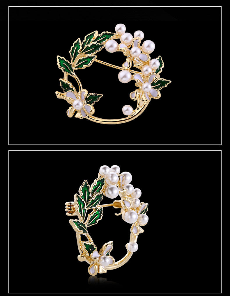 Broche en Fleur d'Or - Éternelle Paris