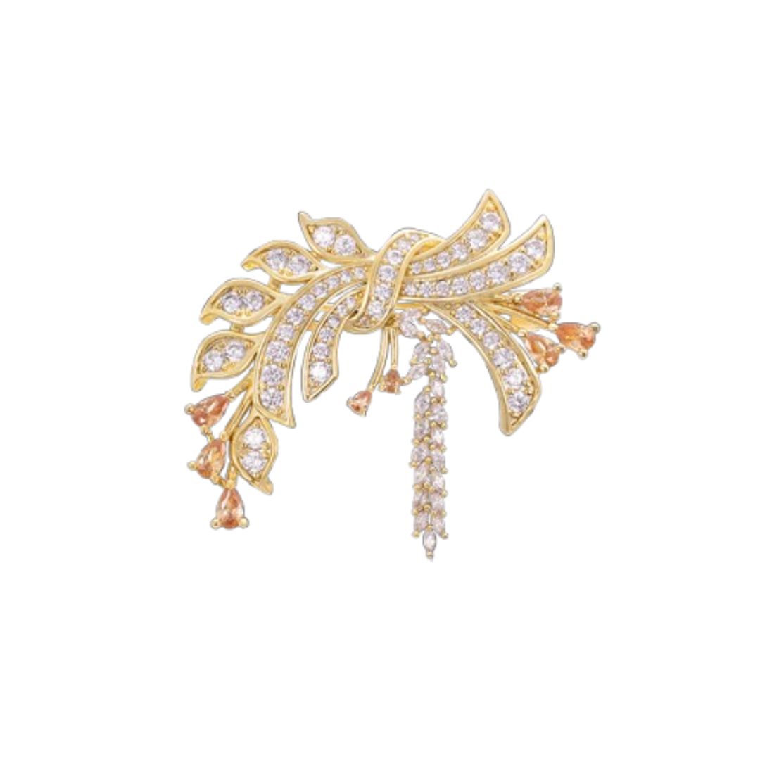 Broche Luxe Épi de Blé - Éternelle Paris