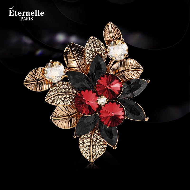 Broche Fleur Rétro - Éternelle Paris