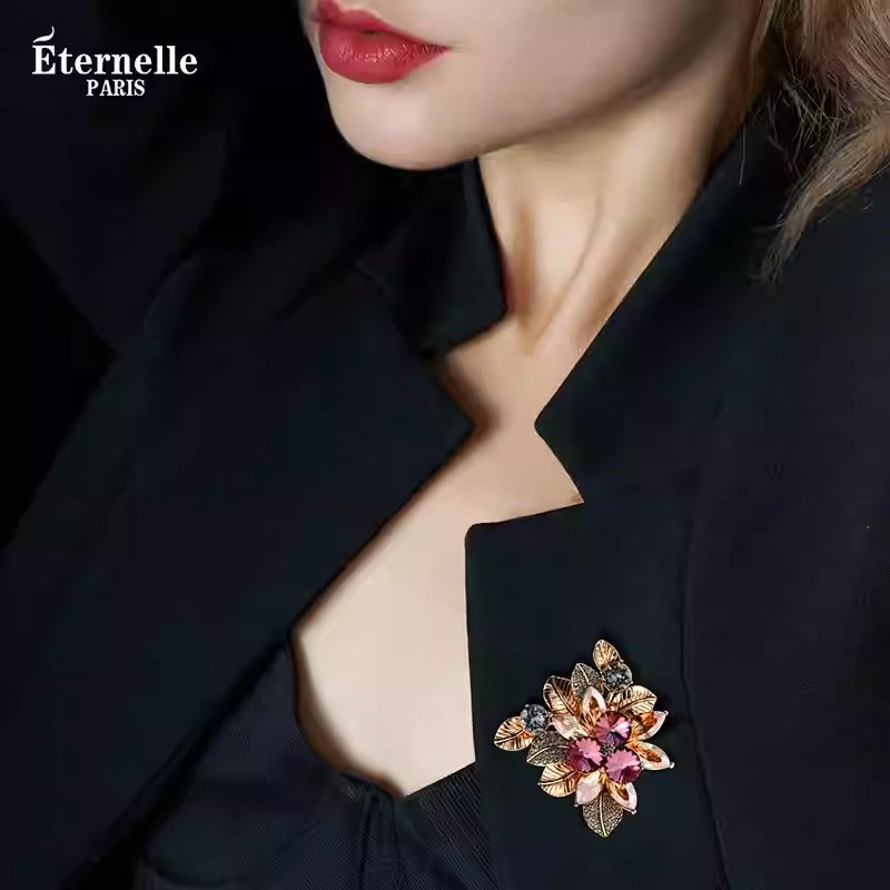 Broche Fleur Rétro - Éternelle Paris