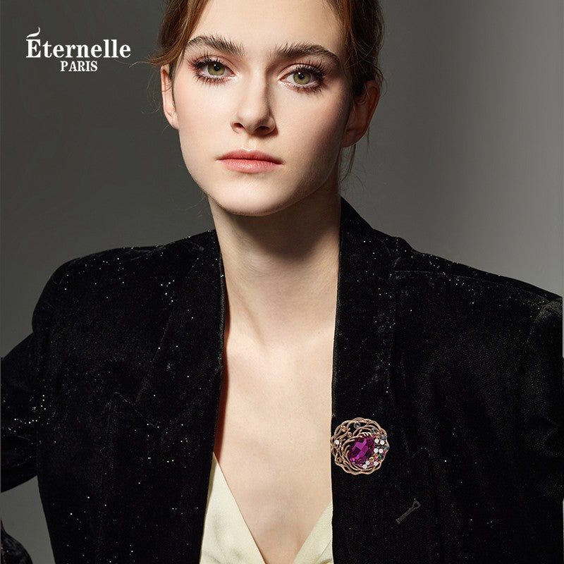 Broche Fleur Vintage - Éternelle Paris