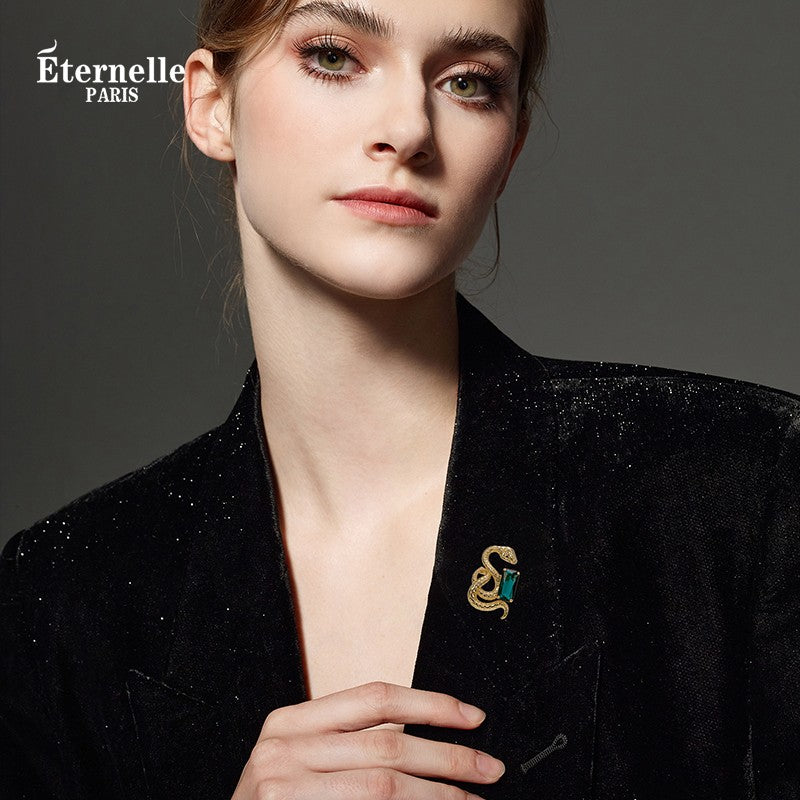 Broche Serpent - Éternelle Paris