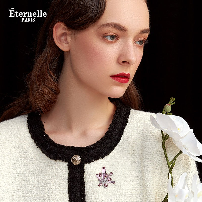 Broche en Cristal - Éternelle Paris