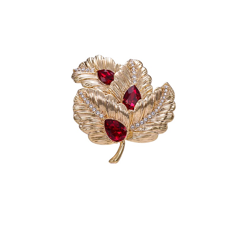 Broche Feuille - Éternelle Paris