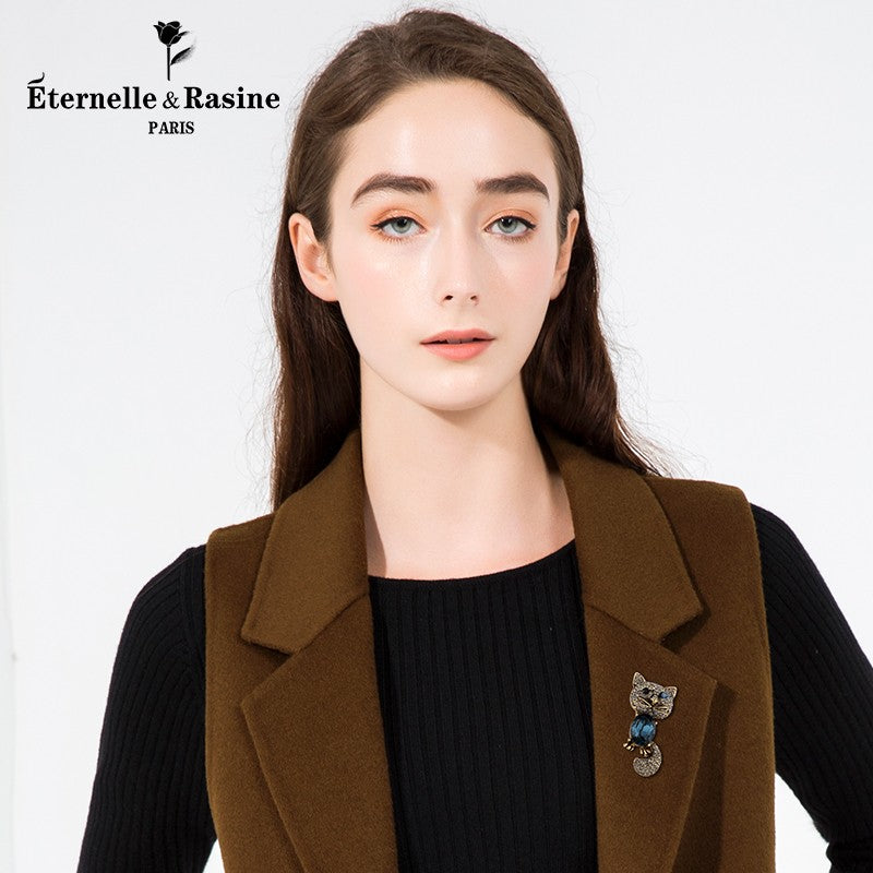 Broche Chat Pirate - Éternelle Paris