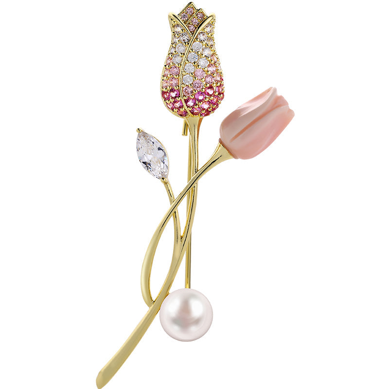 Broche Tulipe - Éternelle Paris
