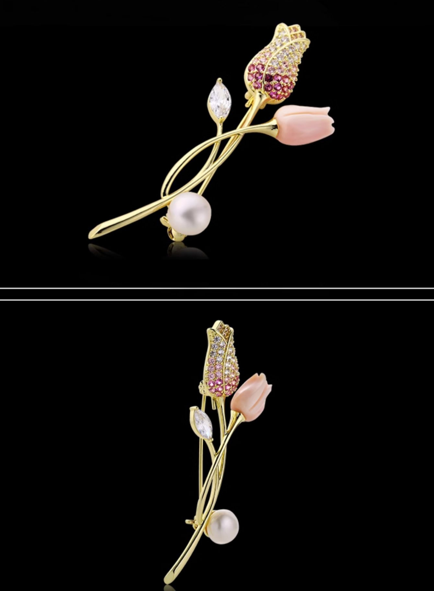 Broche Tulipe - Éternelle Paris
