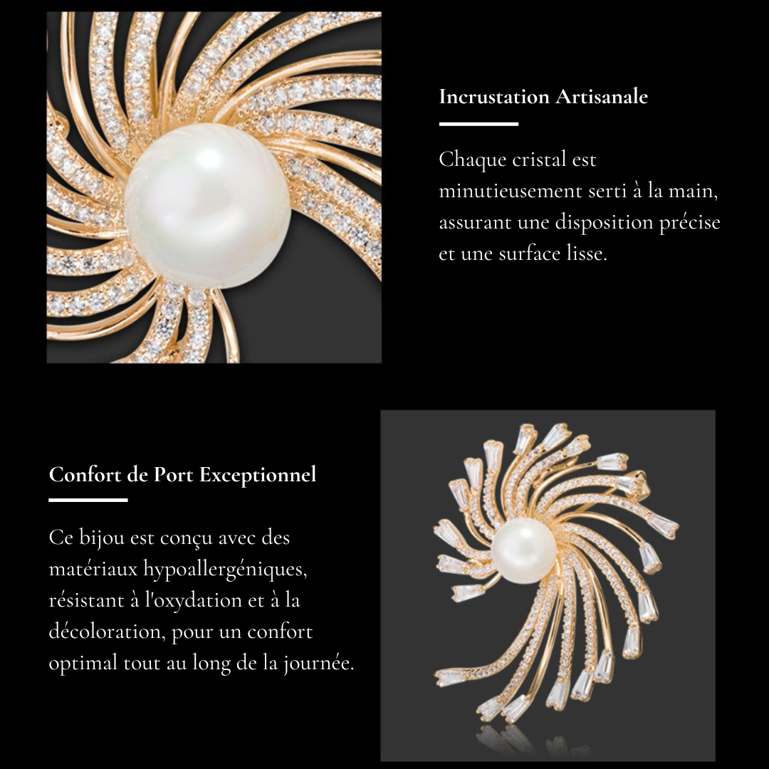 Broche Spirale - Éternelle Paris