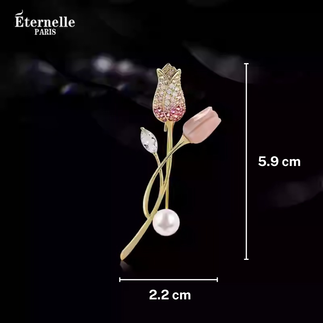 Broche Tulipe - Éternelle Paris