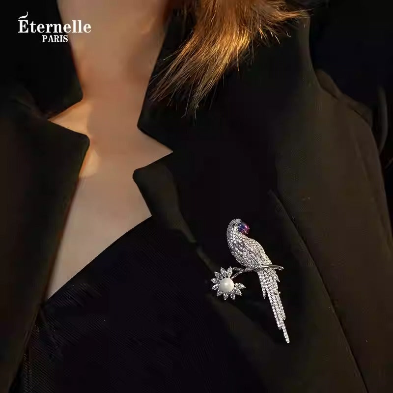 Broche Perroquet - Éternelle Paris