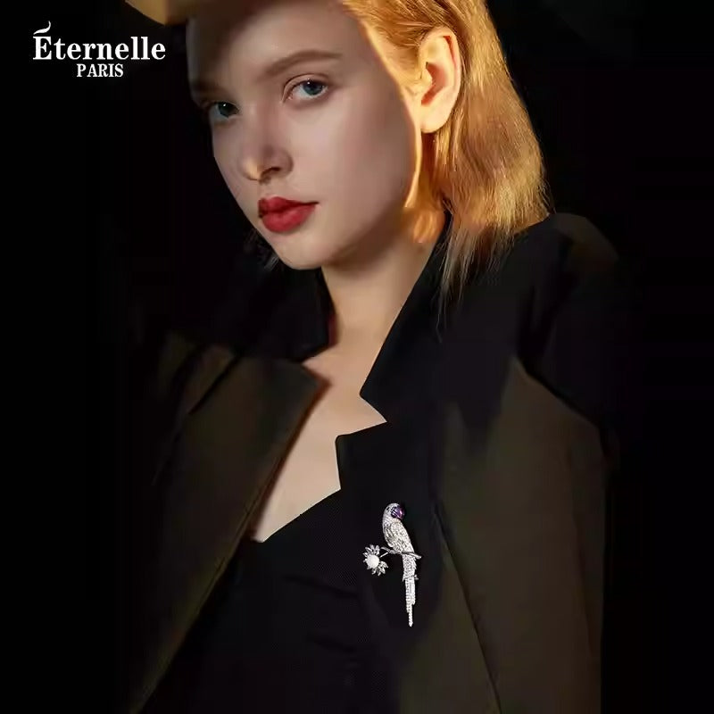 Broche Perroquet - Éternelle Paris