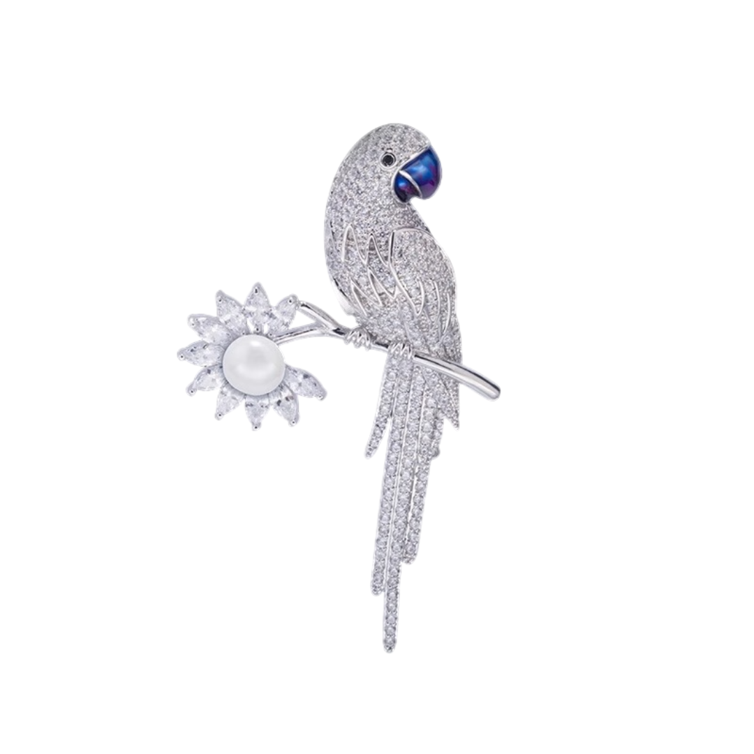 Broche Perroquet - Éternelle Paris