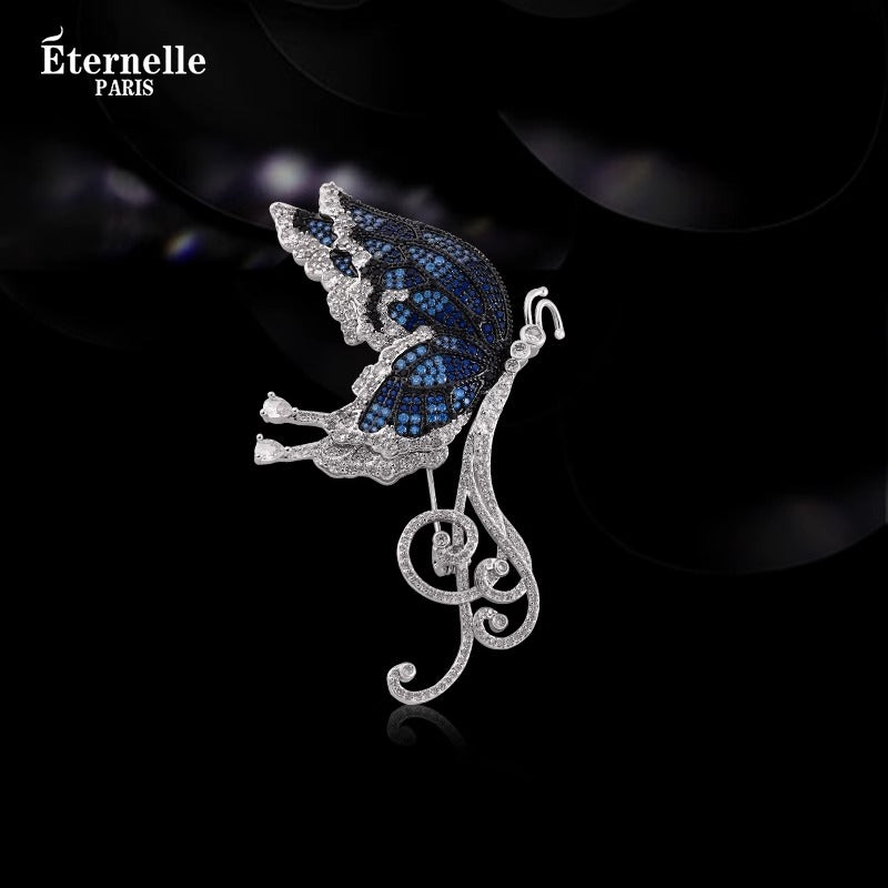Élégante Broche Papillon - Éternelle Paris