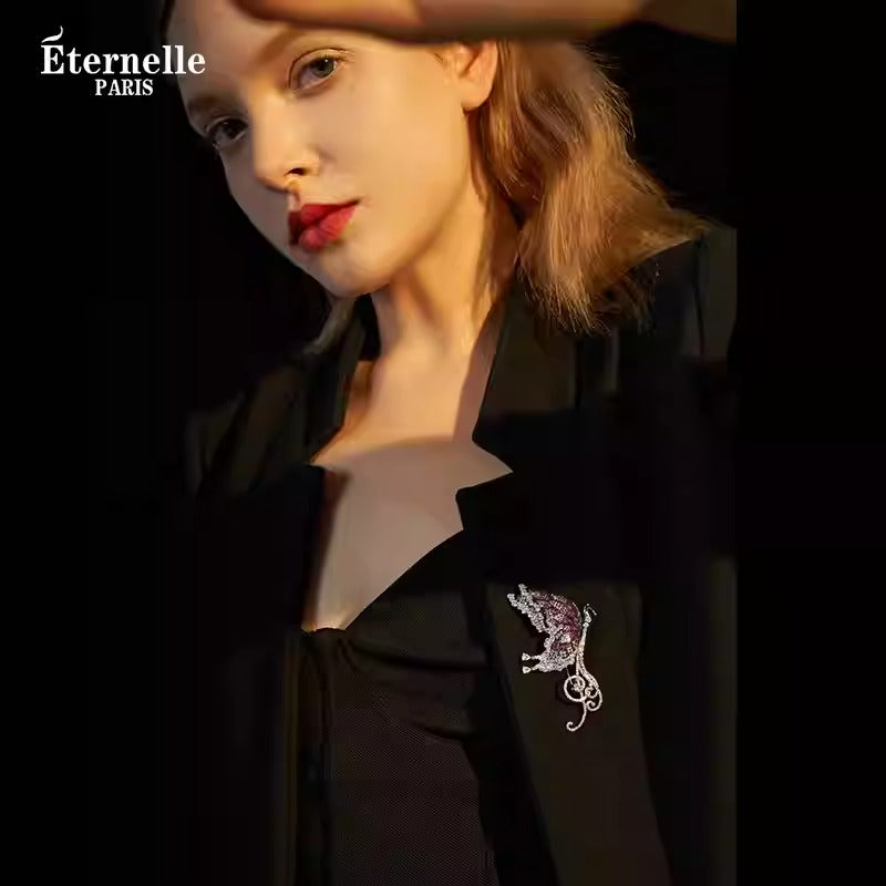 Élégante Broche Papillon - Éternelle Paris
