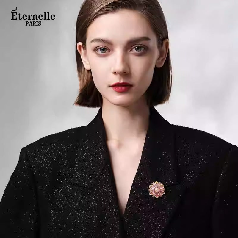 Broche Fleur en Or - Éternelle Paris