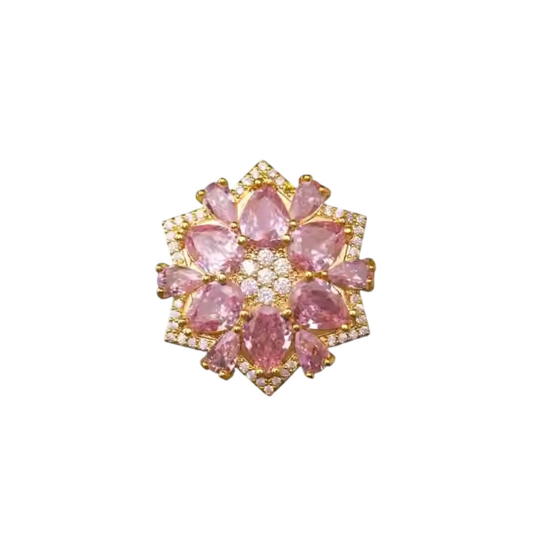 Broche Fleur en Or - Éternelle Paris
