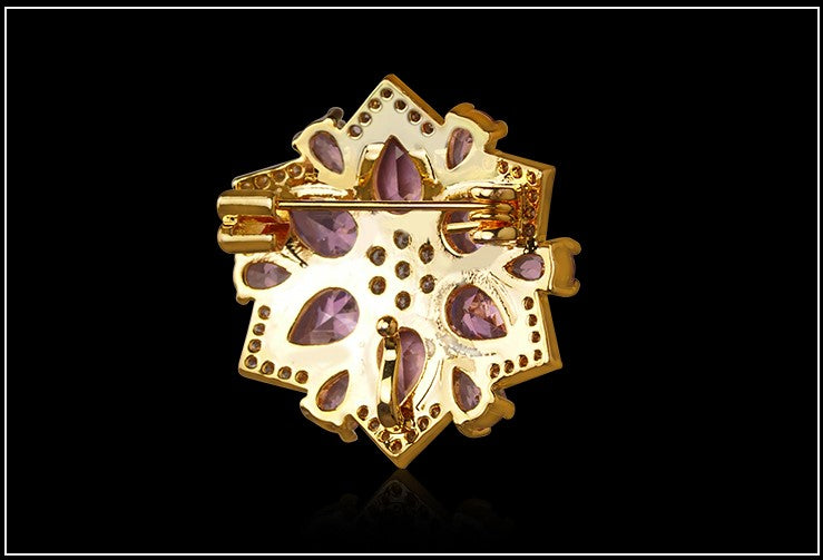 Broche Fleur en Or - Éternelle Paris