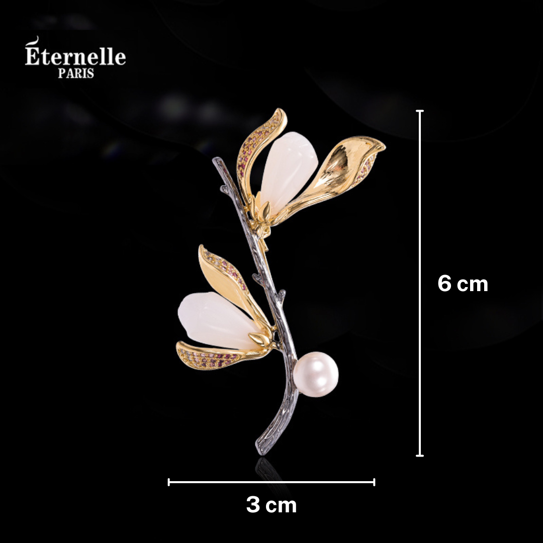 Broche Magnolia - Éternelle Paris