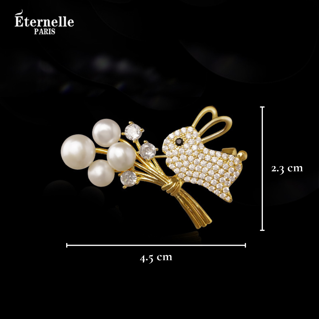 Broche Lapin - Éternelle Paris
