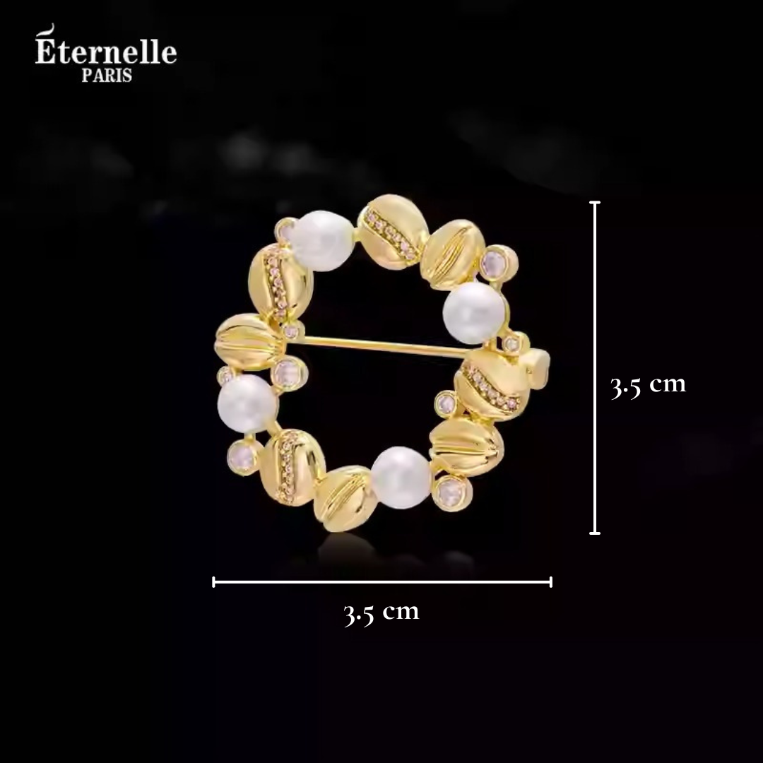 Broche Grain de Café - Éternelle Paris