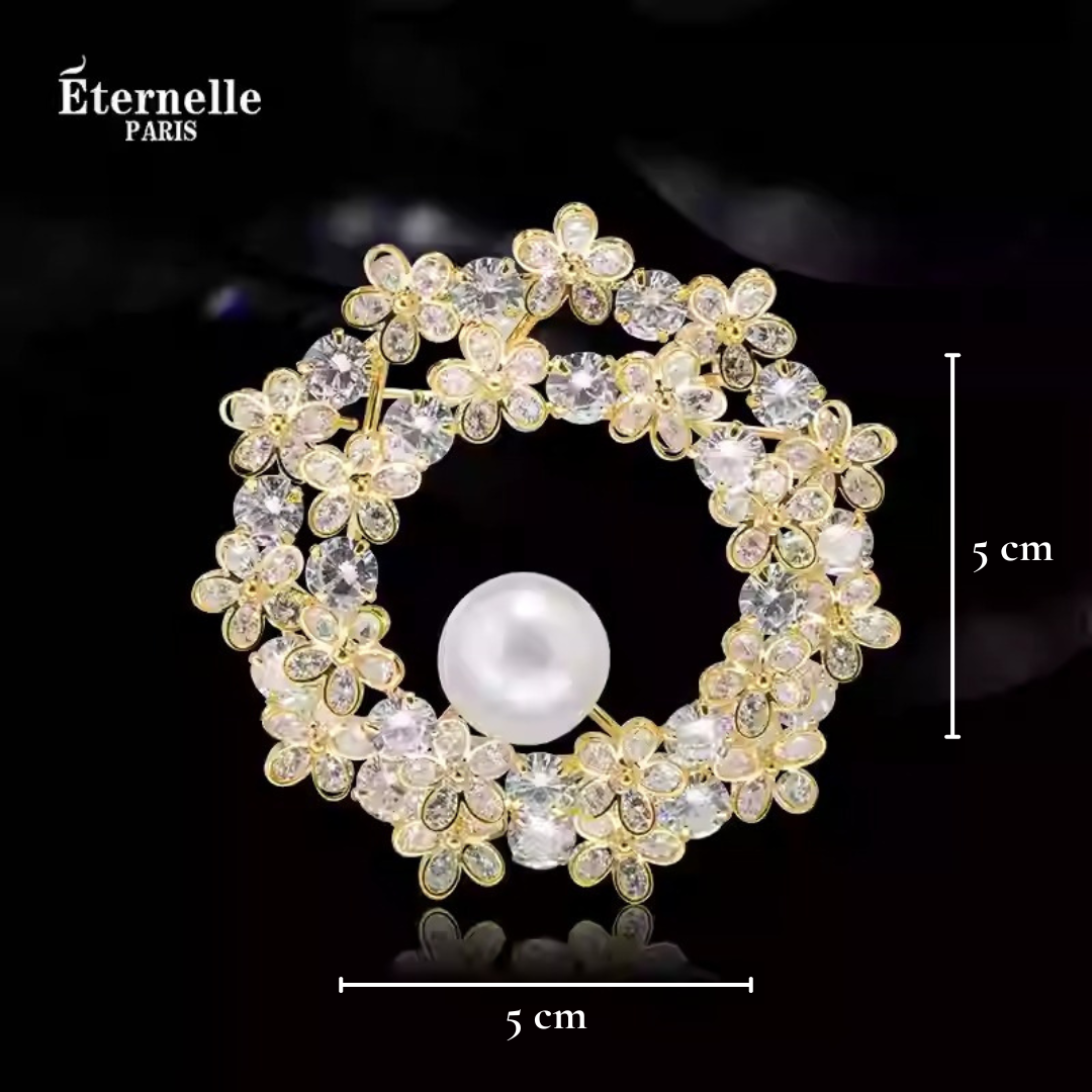 Broche Florale - Éternelle Paris