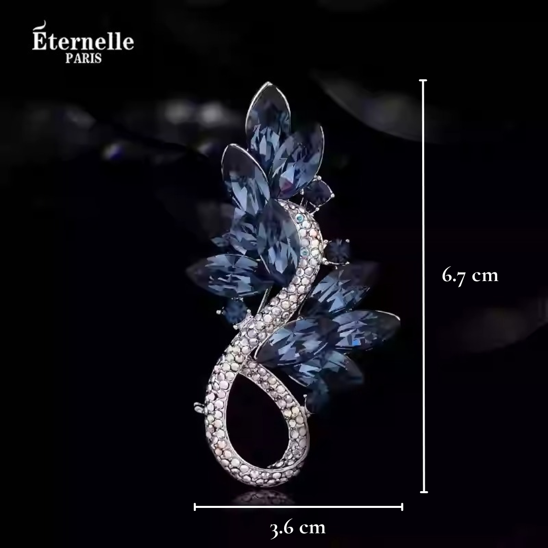 Broche en Cristal Autrichien - Éternelle Paris