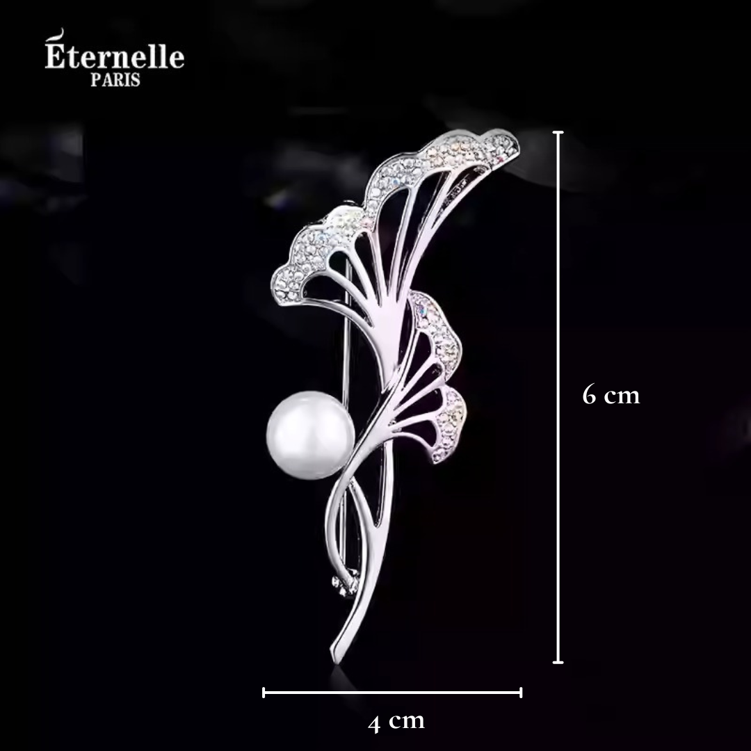 Broche Bohème Avec Perle - Éternelle Paris