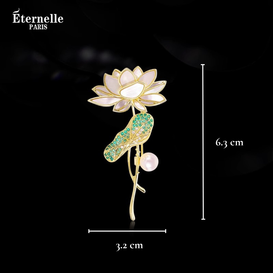 Broche Lotus - Éternelle Paris