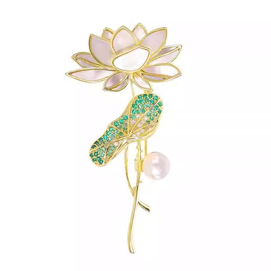 Broche Lotus - Éternelle Paris