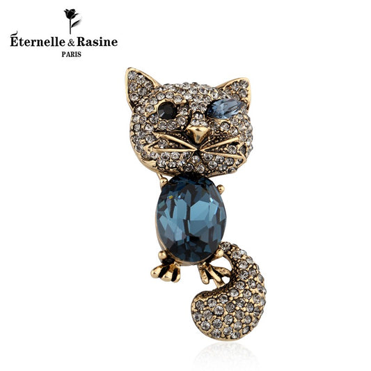 Broche Chat Pirate - Éternelle Paris