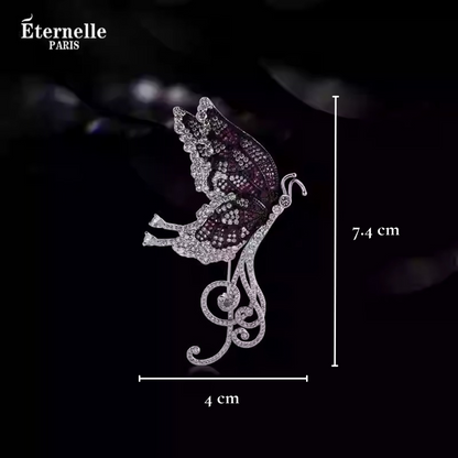Élégante Broche Papillon - Éternelle Paris